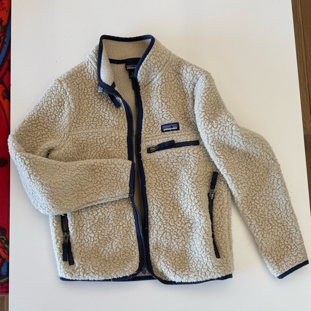 *GREAT CONDITION* Patagonia Kids' Retro Pile Unisex Fleece Jacket